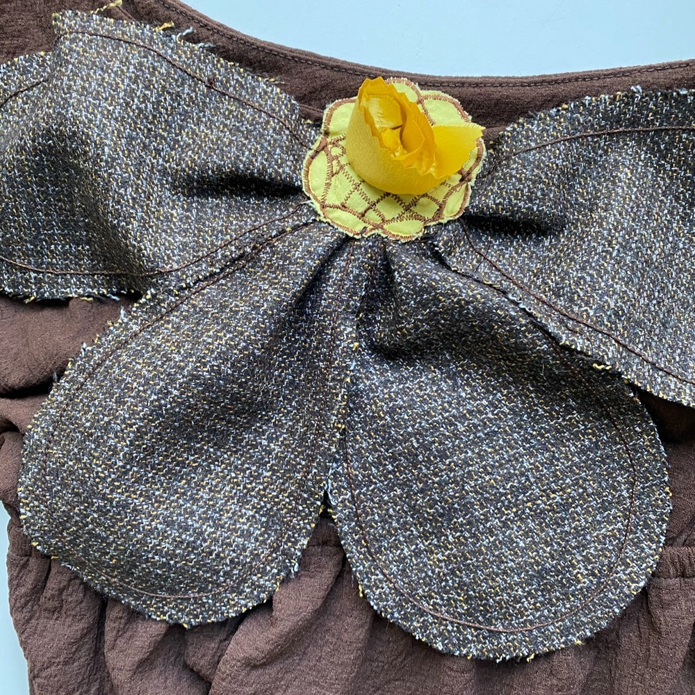 Judith March one sleeve giant flower dress large - Picture 8 of 14